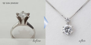 1カラットUPダイヤモンドリフォーム