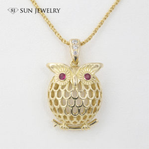 ふくろうペンダント